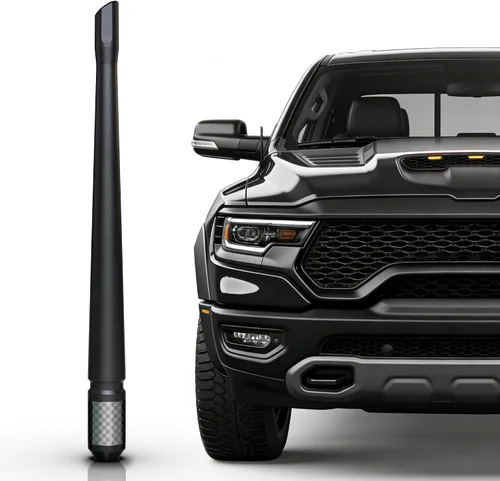 Vista 32 de TEKK Short Rubber Antenna Compatible with Ram Trucks 1500 2500 3500(94-26 for 1994-2026 Ram Trucks 1500 2500 3500