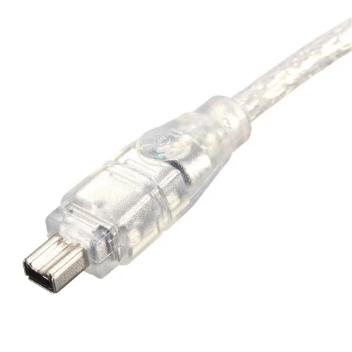 Vista 8 de xiwai USB macho a Firewire IEEE 1394 4 Pin macho iLink Cable adaptador para DCR-TRV75E DV 39.4 in