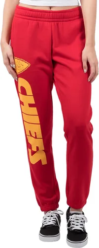 Vista 26 de Ultra Game NFL - Pantalones deportivos de vellón supersuaves para mujer Gris brezo