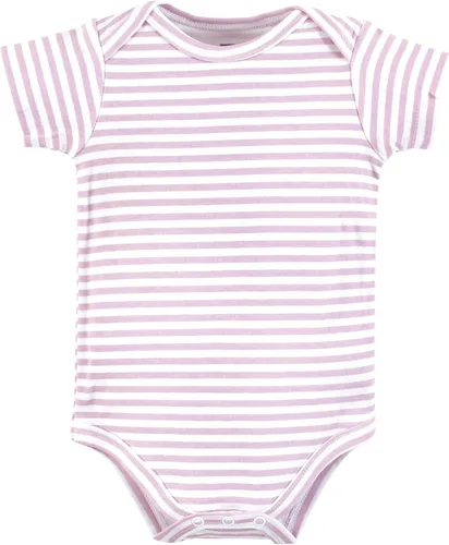Vista 415 de Hudson Baby baby-girls Cotton Bodysuits 3-pack