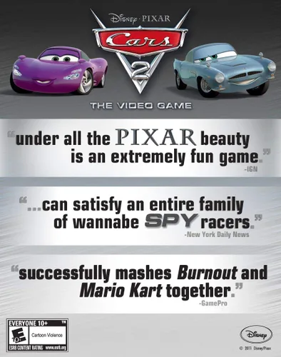 Vista 3 de Cars 2 The Video Game - Xbox 360 (Renewed)