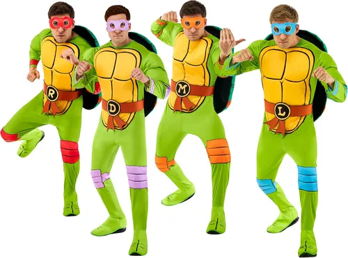 Vista 3 de Mens Raphael Teenage Mutant Ninja Turtle Costume
