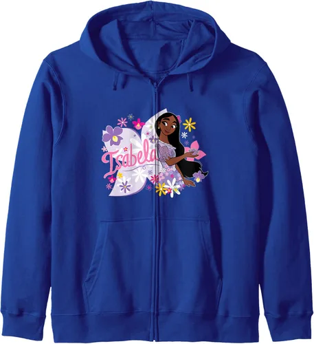 Vista 4 de Encanto - Sudadera con capucha Isabela Zip, Negro