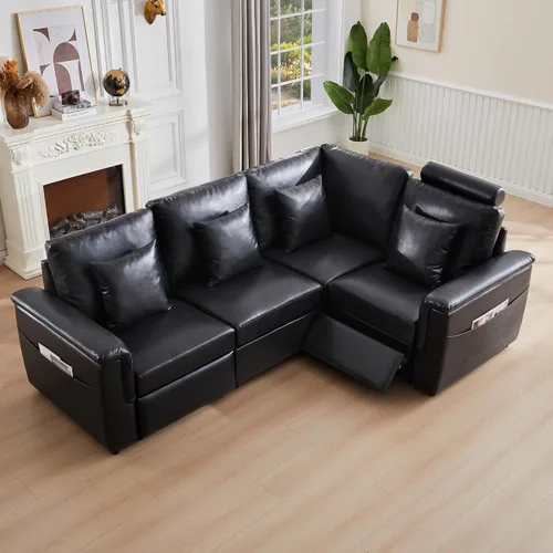 Vista 62 de RARZOE Módulo de Reposabrazos para Sofá Seccional Modular, Reposabrazos de Pana Módulo de Sofá Modular Parte Lateral para Sala de Estar Sofá