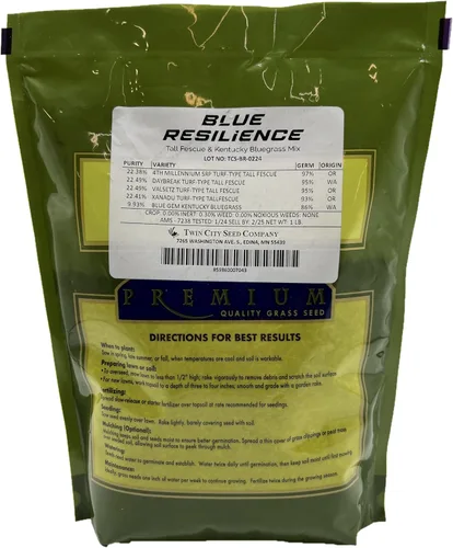 Vista 2 de Mezcla de semillas de césped Blue Resilience, 1 lb