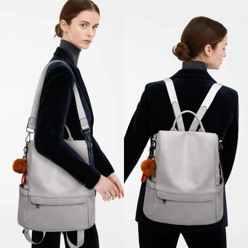 Vista 7 de CHERUTY Women Backpack Purse PU Leather Anti-theft Casual Shoulder Bag Fashion Ladies Satchel Bags