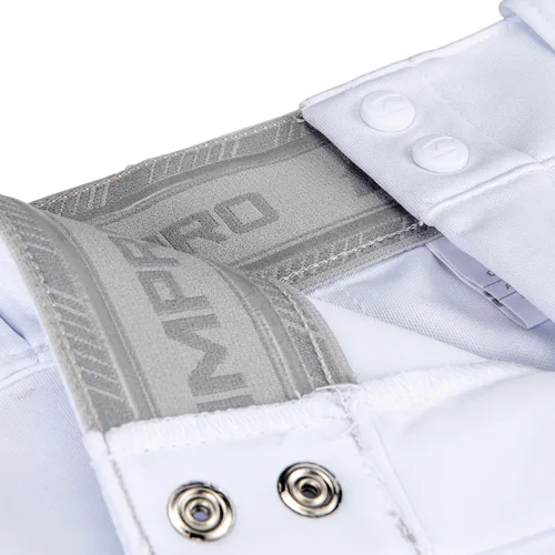 Vista 5 de Champro Knickers de béisbol Triple Crown 2.0 para niños 2-Blanco