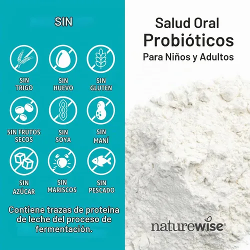 Vista 8 de NatureWise Probióticos orales para el mal aliento bucal, menta masticable sin azúcar, Lactobacillus reuteri masticable, probióticos orales