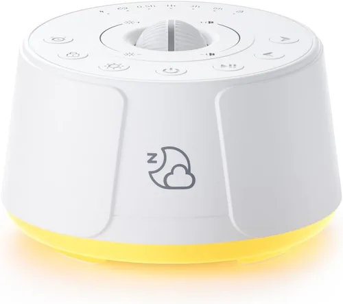 Vista 11 de Máquina de Sonido Portátil para Bebé, LEICEX Máquina de Ruido Blanco, 33 Sonidos Relajantes, Luz Nocturna de 10 Colores Máquina de Sueño para Bebés