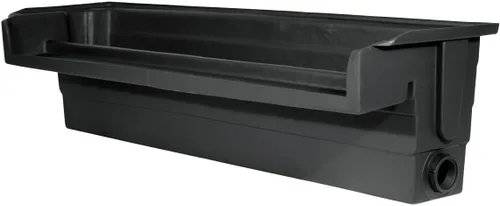 Vista 7 de EasyPro Pond Products El derrame de cascada CF12E Eco-Series de 12 pulgadas es ideal para las características de agua Just-A-Falls. Conecta