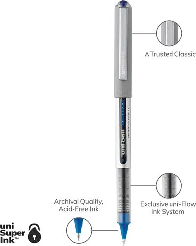 Vista 8 de SAN60134 - Bolígrafo impermeable Uni-Ball Vision Roller Ball Stick
