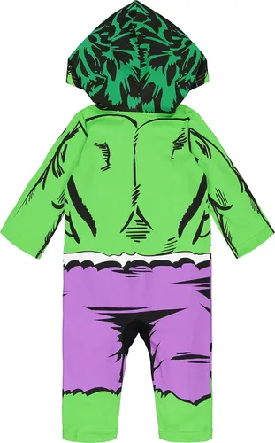 Vista 3 de Marvel Venengers Spider-Verse Spider-Man Venom Iron Man Zip Up Cosplay Enterizo Recién Nacido a Niño Pequeño