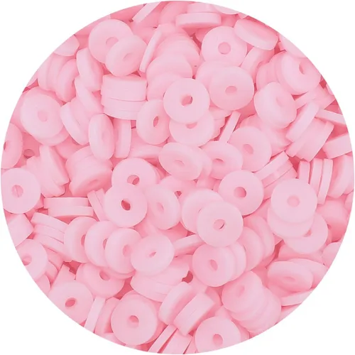 Vista 14 de Bundooraking - 2000 piezas de cuentas de arcilla negra (6 mm), cuentas Heishi para hacer joyas, pulseras y accesorios, paquete pequeño