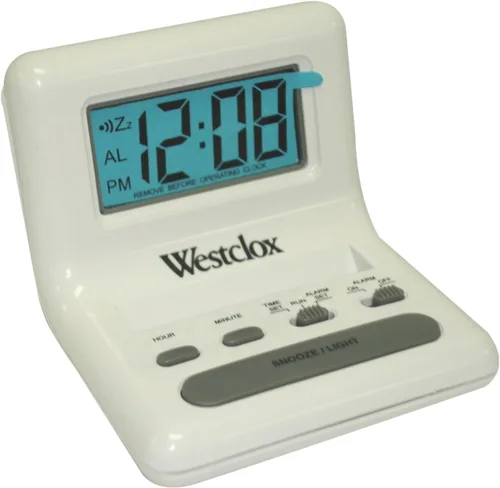 Vista 8 de Westclox visualización LCD Reloj Despertador