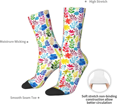 Vista 5 de jajoaier Calcetines unisex novedosos y casuales divertidos para vestir