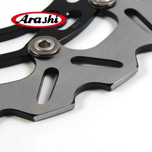Vista 4 de Arashi Rotores de disco de freno delantero para Yamaha FZ8 2010-2015 ABS 11-15 Accesorios de repuesto de motocicleta FZ800 negro 2011 2015 2013 2014
