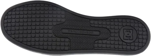 Vista 5 de DC Womens Dc Women's Court Graffik Casual Skate Shoe Plantilla blanca y negra