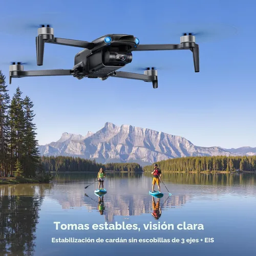 Vista 5 de Ruko U11MINI 4K (RC3), dron para principiantes con controlador de pantalla táctil y hélices de dron U11MINI 4K