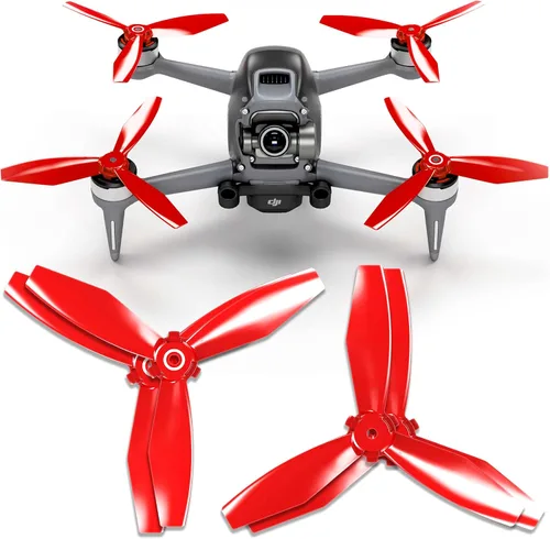 Vista 10 de Master Airscrew Hélices Ludicrous para DJI FPV - Negro, 4 piezas