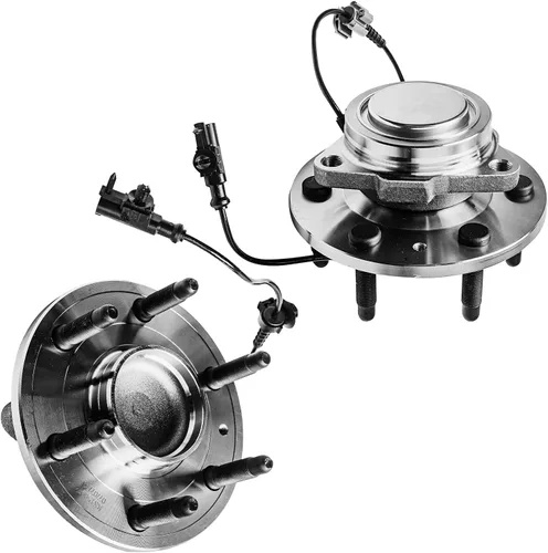 Vista 162 de Detroit Axle - Rotores de freno para Ford 2013-2019 Explorer Taurus Flex Lincoln MKT MKS, rotores de freno de disco ranurados perforados de repuesto
