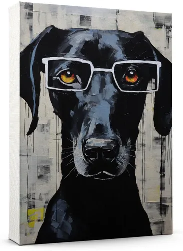 Vista 37 de Thuan Affenpinscher - Póster de lienzo con tus fotos, arte de pared para decoración del hogar, regalo conmemorativo para amantes de las mascotas