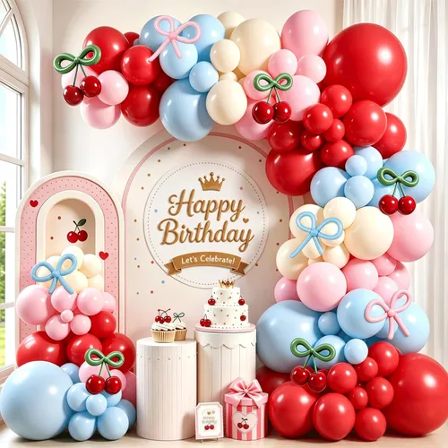 Vista 13 de Kit de arco de globos negros y dorados y blancos, 129 piezas de doble relleno de perlas, arena, blanco, negro, oro cromado, con guirnalda de globos