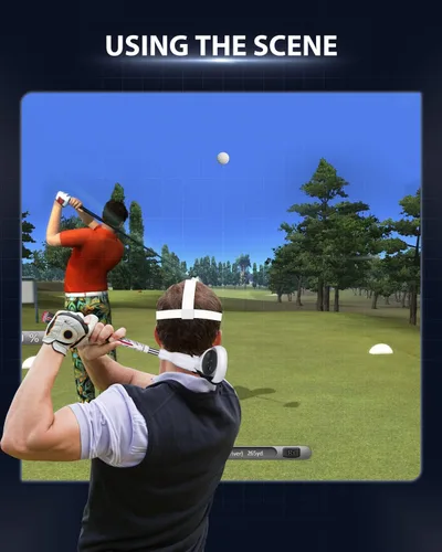 Vista 6 de Amavasion VR Golf Club Handle Accessories Compatible with Meta Oculus Quest 2 Enhance Immersive VR Game Experience Whitered