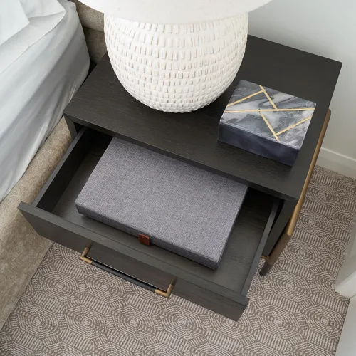 Vista 5 de ZICOTO Caja decorativa de almacenamiento de fotos con tapa, un hermoso organizador de lino perfecto para almacenar de forma segura tus fotos