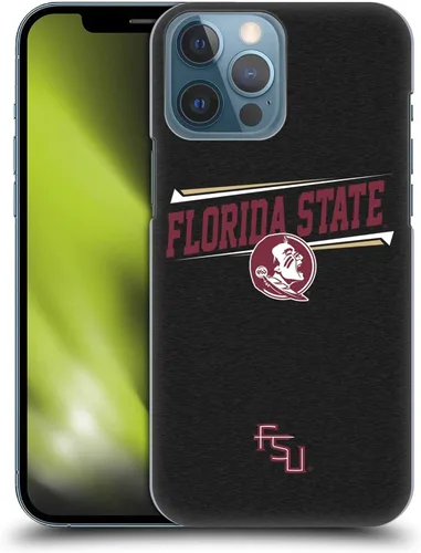 Vista 18 de Head Case Designs Funda rígida con licencia oficial de la Universidad Estatal de Florida FSU compatible con Apple iPhone 13 Pro Max