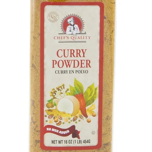 Vista 3 de Condimento en polvo de curry sin MSG añadido 1 libra - Calidad de chef, 16 oz