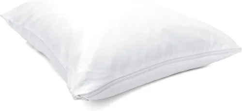 Vista 7 de MOLECULE Almohada ajustable de espuma viscoelástica de gel refrigerante, tamaño estándar, paquete de 2, color blanco