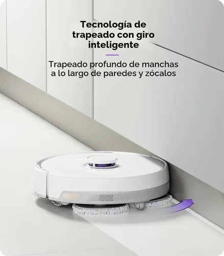 Vista 4 de NARWAL Freo Mate Robot Aspiradora y Trapeador Combo, Trapeador Autolimpiante
