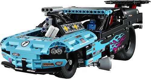 Vista 9 de Coche de juguete de Lego Technic Drag Racer 42050