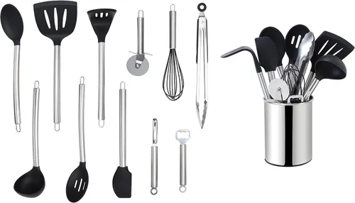 Vista 14 de Echtwerk EW-KS-7010K Utensilios de cocina, 7 piezas, acero inoxidable, cobre