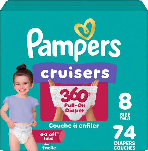 Vista 28 de Pampers Cruisers 360 Pañales - Talla 3, 26 unidades, pañales desechables para bebé, ajuste sin huecos