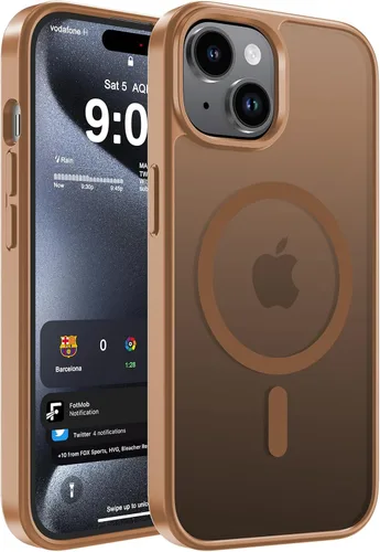 Vista 37 de WRJ Funda magnética mate para iPhone Air de 6.5 pulgadas, [compatible con Magsafe] [protección contra caídas de grado militar], delgada Negro