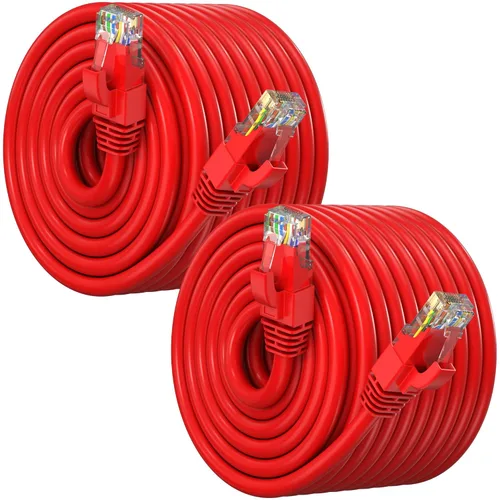 Vista 31 de Maximm Cable Ethernet Cat6, color negro (paquete de 2), cable UTP de 10 Gbps 550 MHz