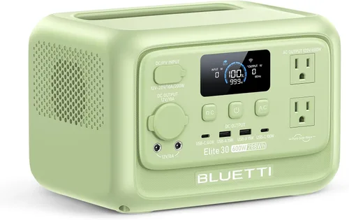 Vista 10 de Generador solar BLUETTI Elite 30 V2 con panel solar de 100W incluido 288Wh