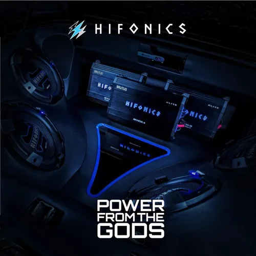 Vista 7 de Hifonics HFXR Crossover activo de 2 vías/3 vías, crossover de audio para automóvil con control remoto de graves