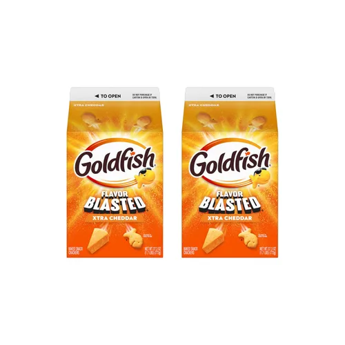 Vista 16 de Goldfish Galletas con Queso Cheddar, Caja de 27.3 Oz