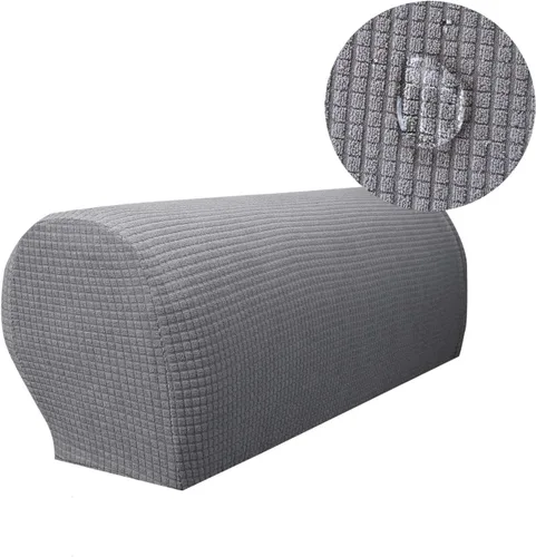 Vista 11 de Fundas repelentes al agua para reposabrazos de sofá, tela elástica de elastano, antideslizante, protector de muebles, fundas para sillón reclinable