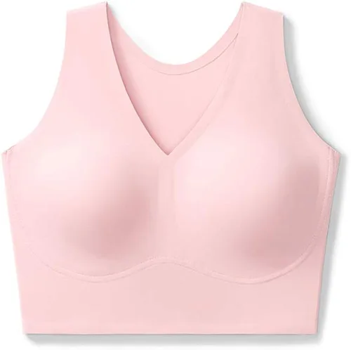Vista 3 de True & Co Sujetador de espalda cruzada con cuello en V y cuello en V para mujer True Body