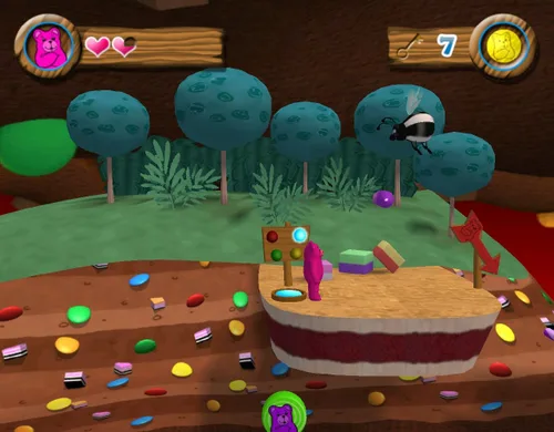 Vista 15 de Gummy Bears Magical Medallion - Nintendo Wii