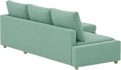 Vista 5 de Friheten - Funda de repuesto de poliéster de larga duración, compatible con sofá cama Friheten de IKEA o funda seccional de esquina. Solo funda