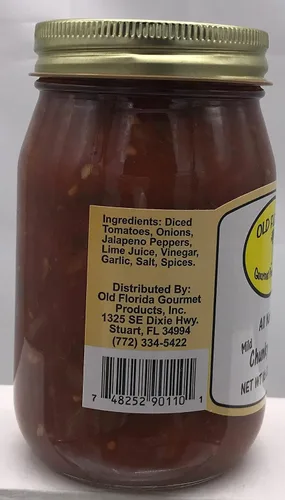 Vista 3 de Old Florida Gourmet Salsa suave y gruesa, 16 onzas - Paquete de 3