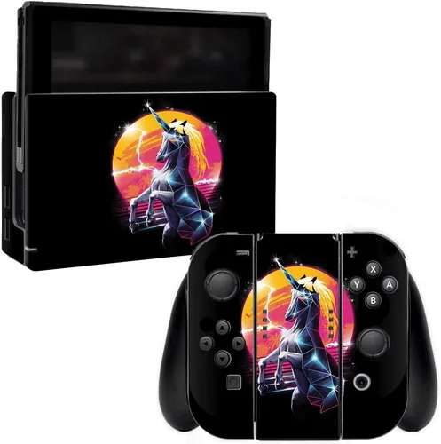 Vista 3 de MightySkins - Skin compatible con Nintendo Switch Rad Bear