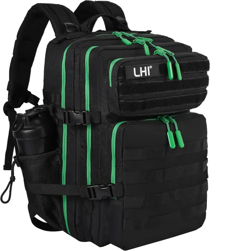 Vista 40 de LHI Mochila Táctica Militar para Hombres y Mujeres 45L Ejército 3 Días Mochila de Asalto Bolsa Mochila Grande con Sistema Molle