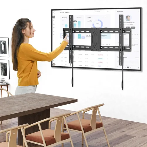 Vista 7 de suptek Soporte de pared para televisores de pantalla plana de 37 a 86 pulgadas, montaje fijo de perfil bajo para hasta 176 libras y VESA