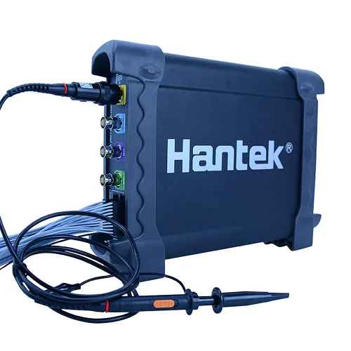 Vista 5 de Hantek DSO3104 Osciloscopio digital de 100 MHz 4 canales, frecuencia de muestreo 1GSa/s, osciloscopios portátiles de PC USB + analizador lógico