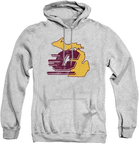 Vista 333 de LOGOVISION Colección de sudaderas con capucha unisex con diseño de forma universitaria oficial para hombres y mujeres